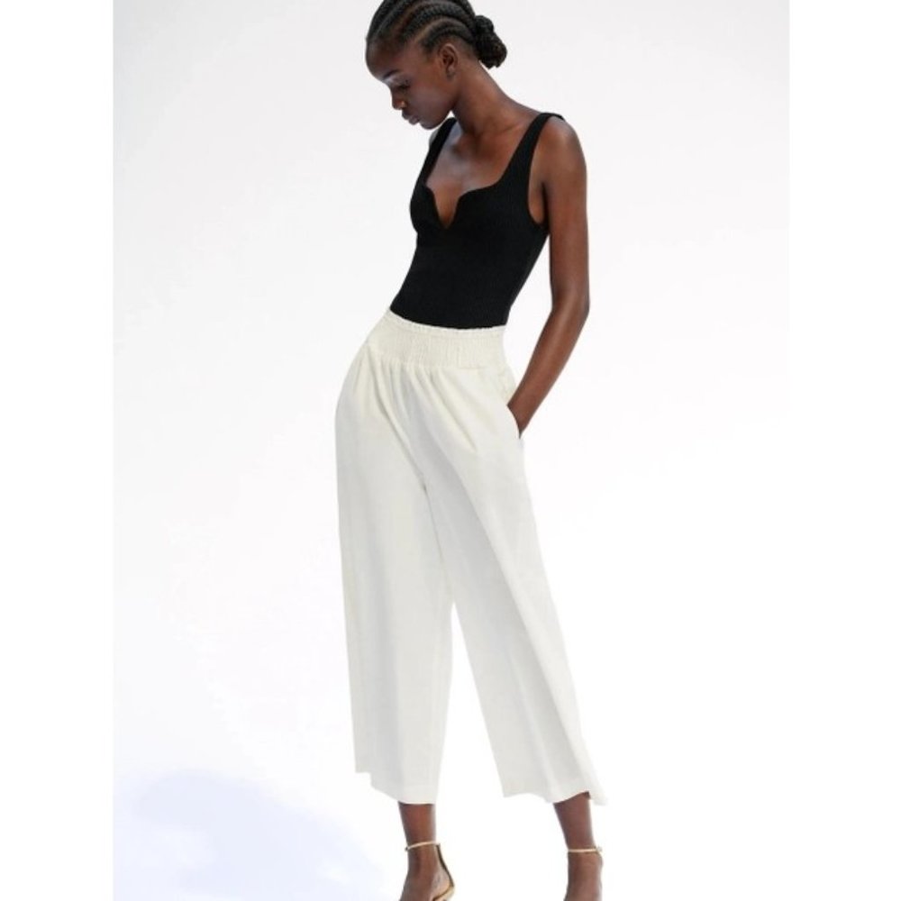 Zara Ribbed Bodysuit L